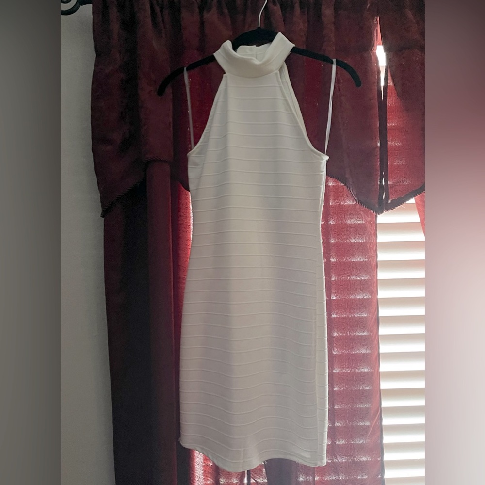Charlotte Russe, S, white bodycon dress